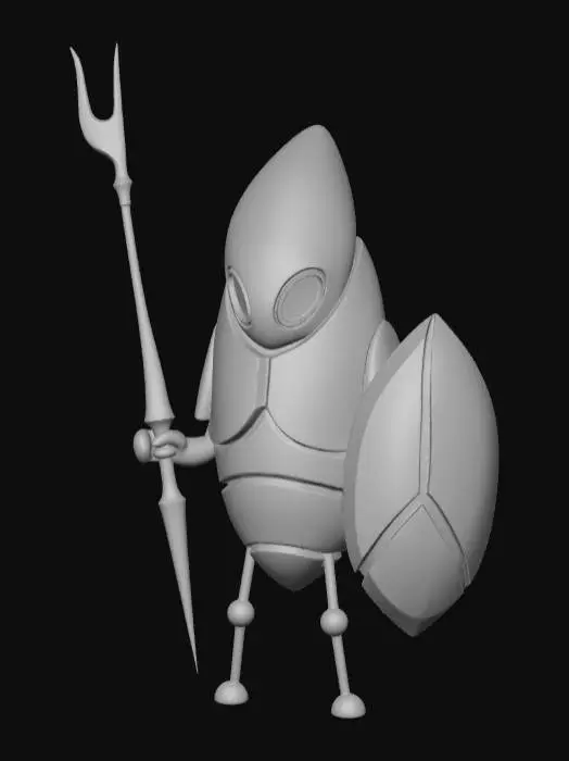 3D model for Metallic Sentinel