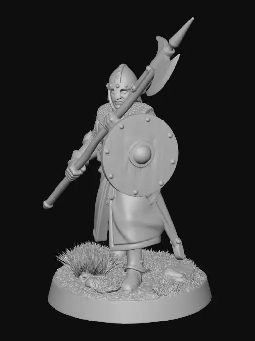 3D model for Halberdier