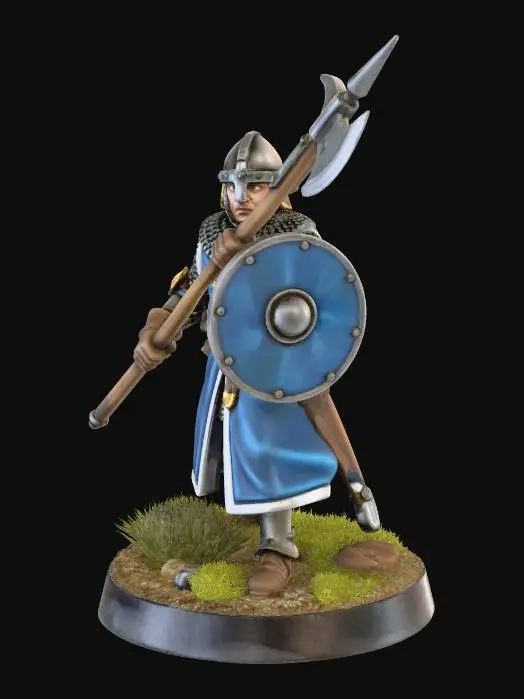 3D model for Halberdier
