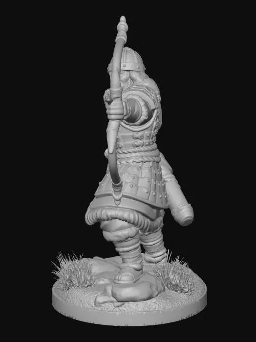 3D model for Orcish Archer of the Frozen Wastes