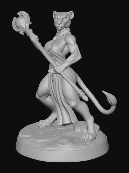 3D model for Arcane Lioness