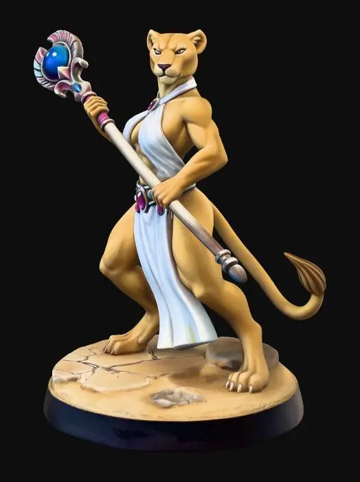 3D model for Arcane Lioness
