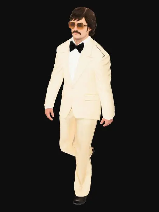 3D model for Mustache detective 1978