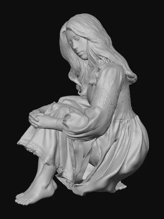 3D model for Folk Elegance