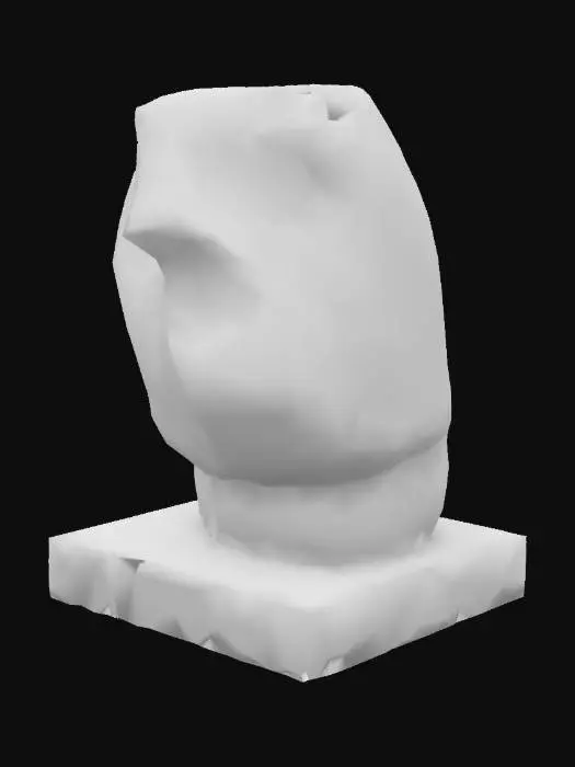 3D model for Oteiza, Cabeza Apostol No.4