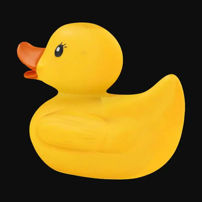 3D model for rubber duck
