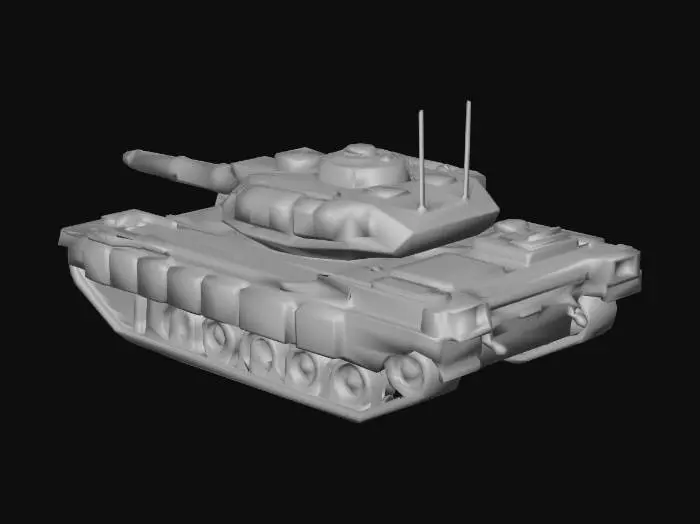 3D model for Abrhams MK8 Lowpoly