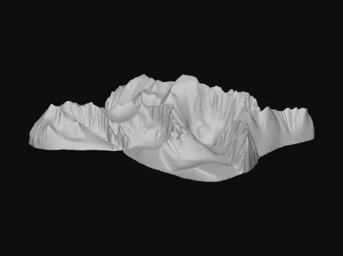 3D model for Crimson Peaks