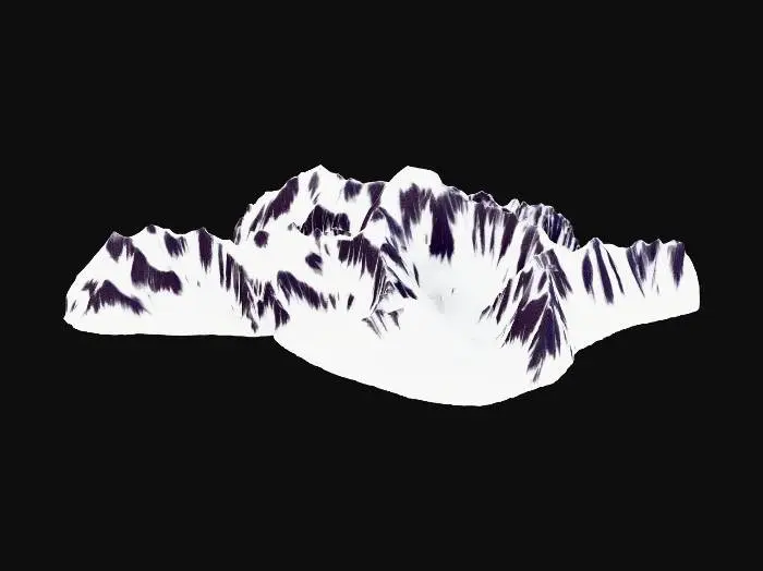 3D model for Crimson Peaks