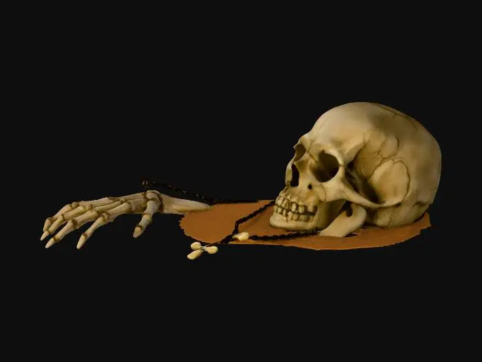 3D model for The Desert Skull