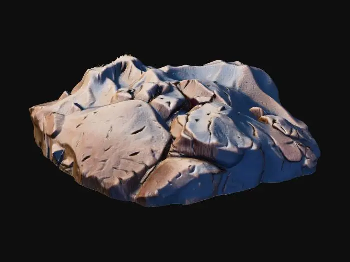3D model for Mountain Serenity