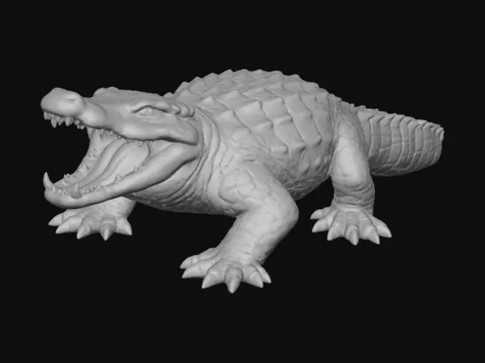 3D model for Mire_Crocodile