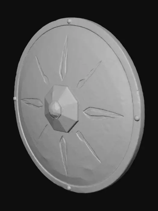 3D model for Grimshade_Buckler