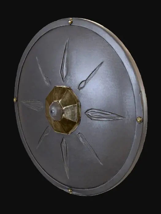 3D model for Grimshade_Buckler