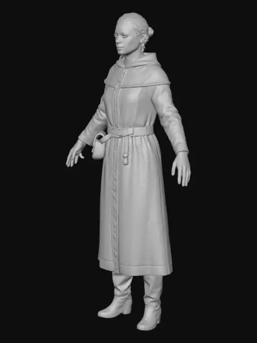 3D model for StarterTownQuestGiver_ArchivistKessa