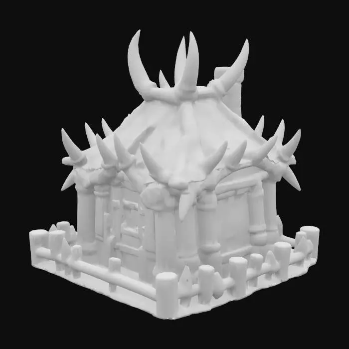 3D model for Orcish Stronghold
