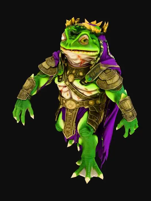 3D model for Amphibian Emperor