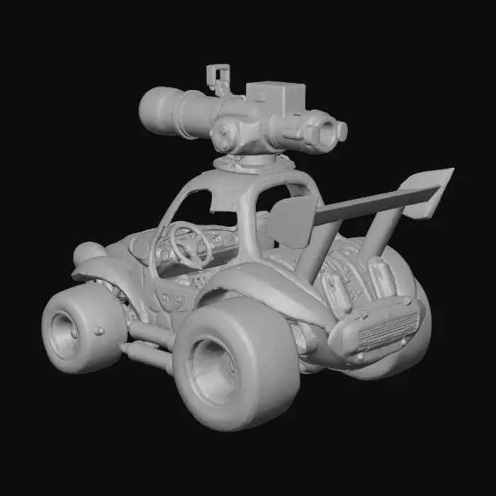 3D model for Monster car