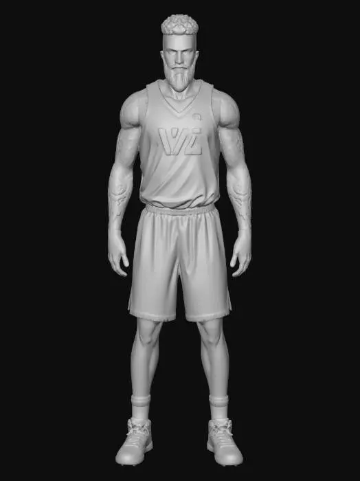 3D model for VZ Inked Warrior