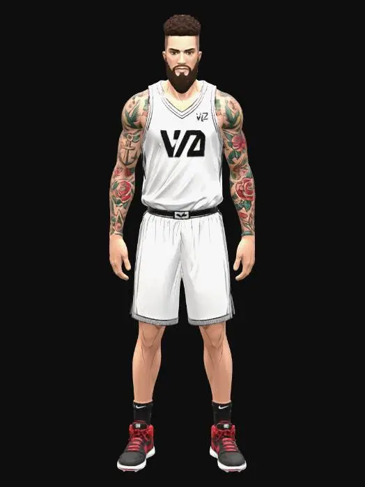 3D model for VZ Inked Warrior