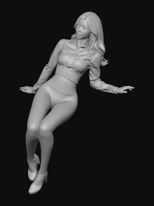 3D model for Relaxed Elegance