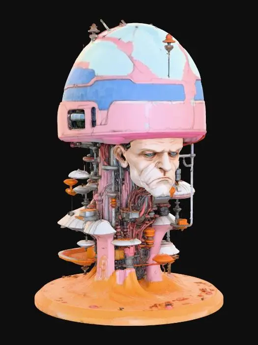 3D model for Monolithic Mindscape