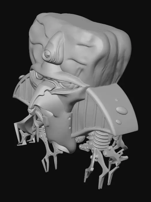 3D model for Mechanical Juggernaut