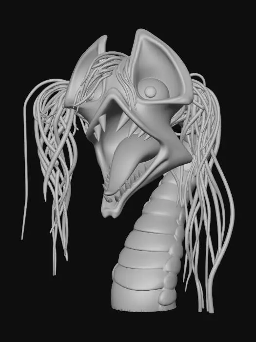3D model for serpiente