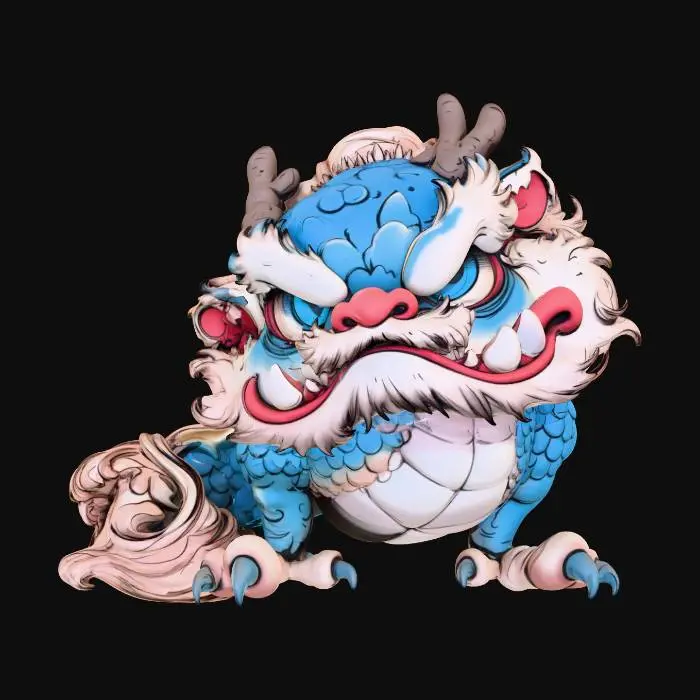 3D model for Mythical Guardian