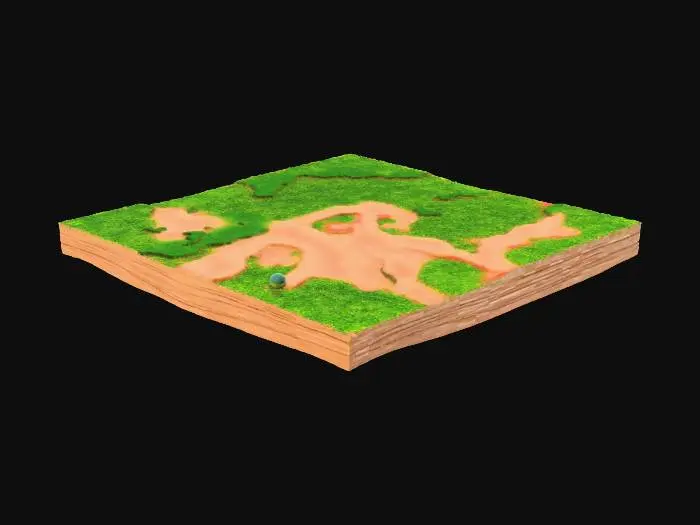 3D model for Terrain Puzzle
