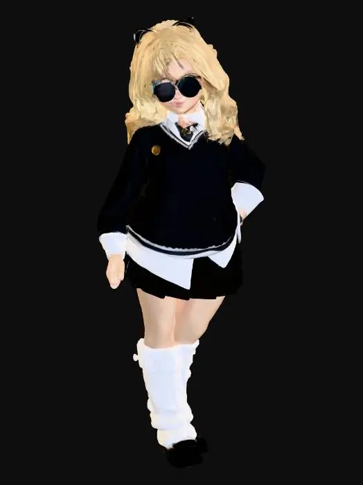 3D model for Cool Cat Style