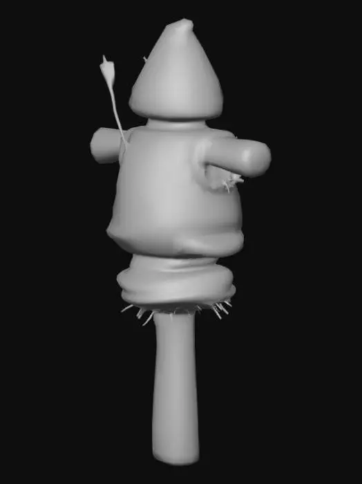 3D model for Straw Archer Target