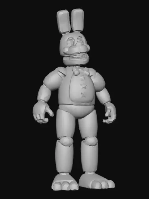 3D model for Golden bonnie
