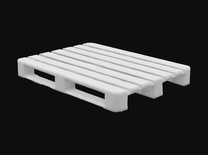 3D model for Wooden Pallet