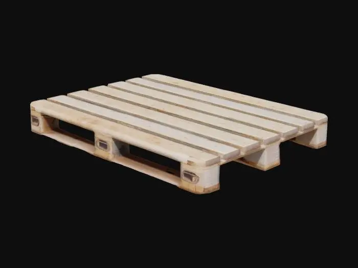 3D model for Wooden Pallet