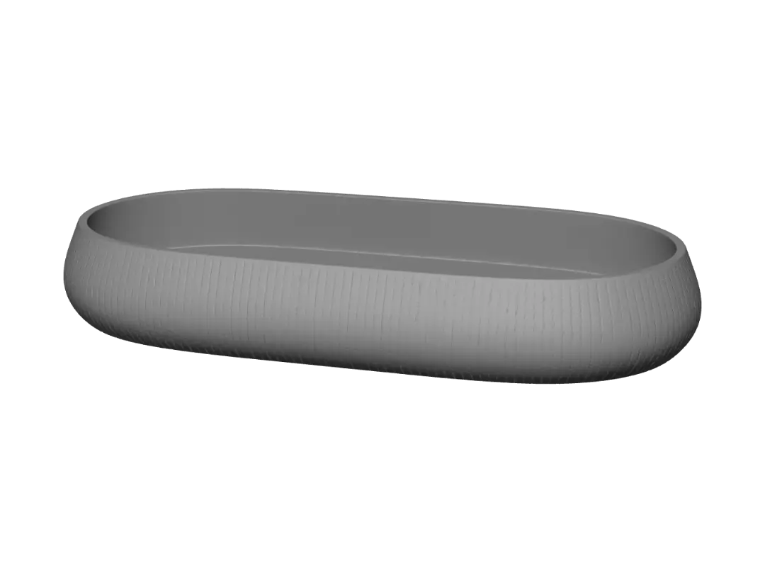 Ribbed Bangle par arianasc_07 — créé avec le générateur 3D Meshy AI, téléchargement gratuit FBX OBJ GLB STL