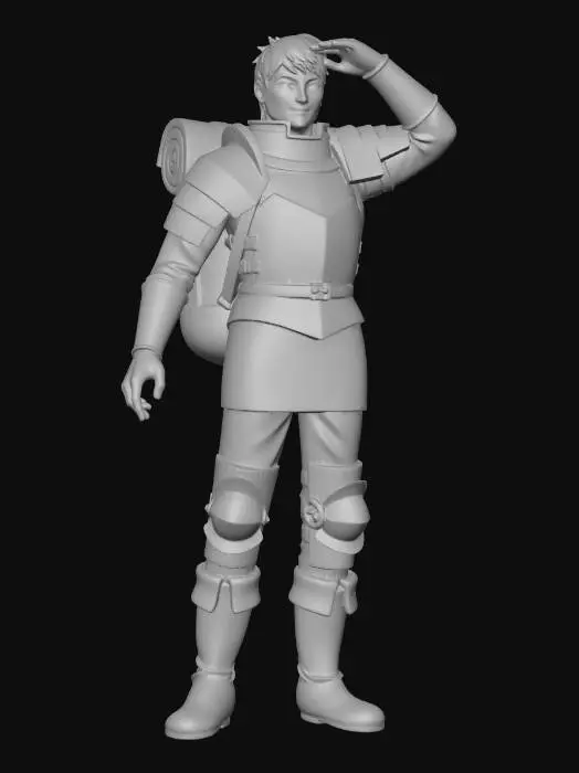 3D model for Knight Cook