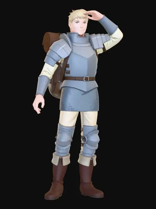 3D model for Knight Cook