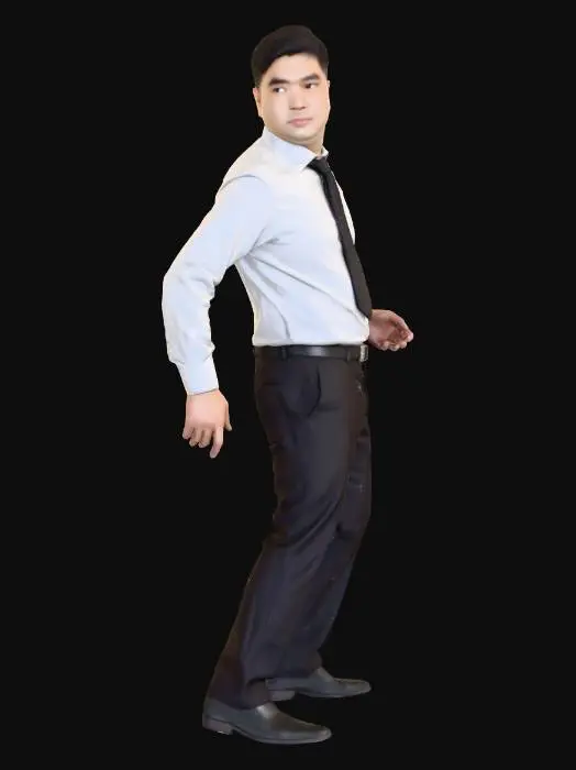 3D model for Portrait of a Man in Formal Attire