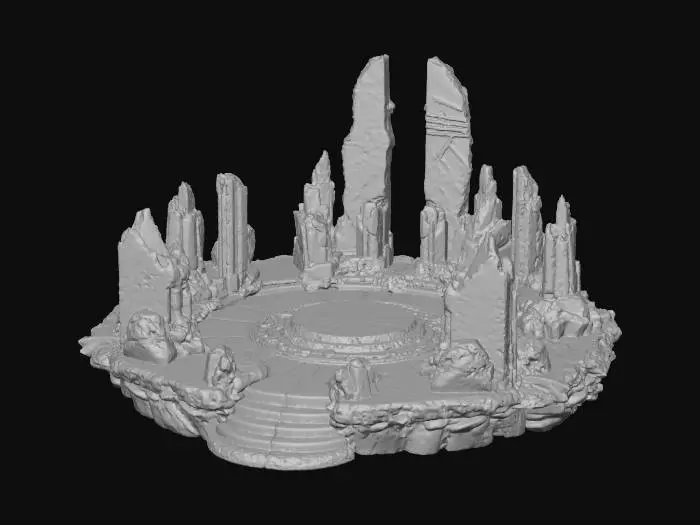 3D model for Ancient Ruin Circle