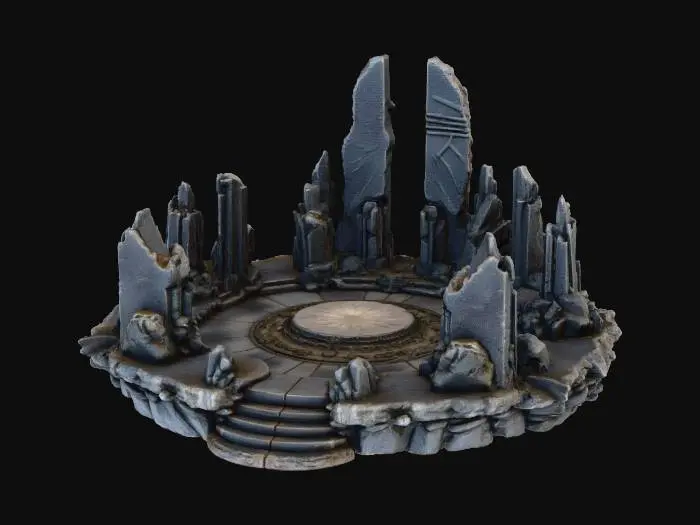 3D model for Ancient Ruin Circle