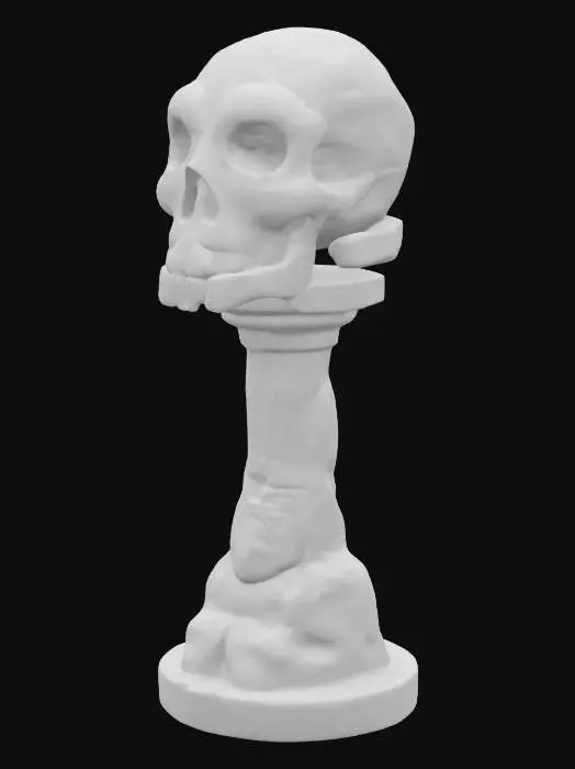 3D model for Ancient Inca Totem, #AroundTheWorld#