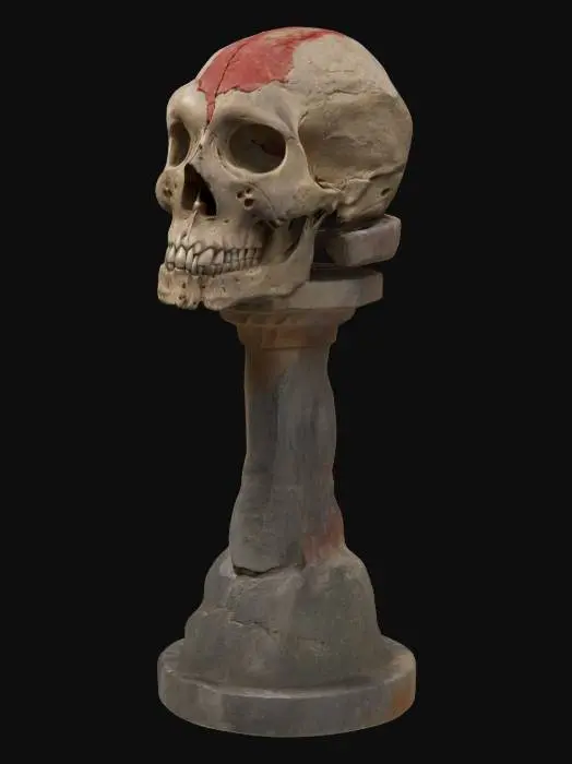 3D model for Ancient Inca Totem, #AroundTheWorld#