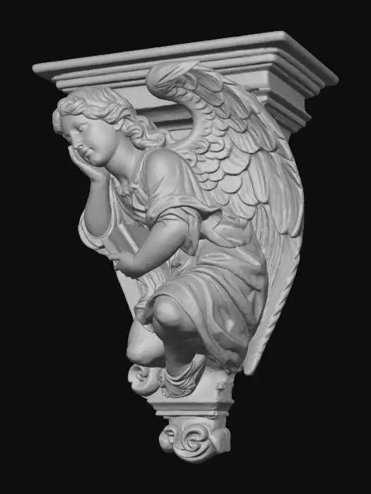 3D model for Contemplative Angel Console