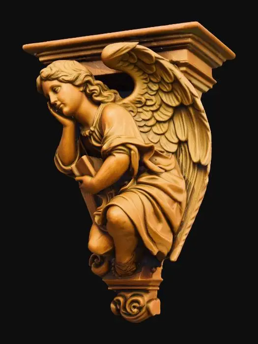 3D model for Contemplative Angel Console