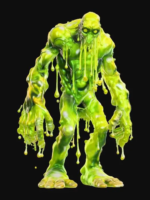 3D model for Slimy Melting Creatures 11