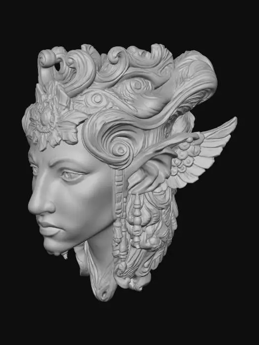 3D model for Ancient Wall Decor