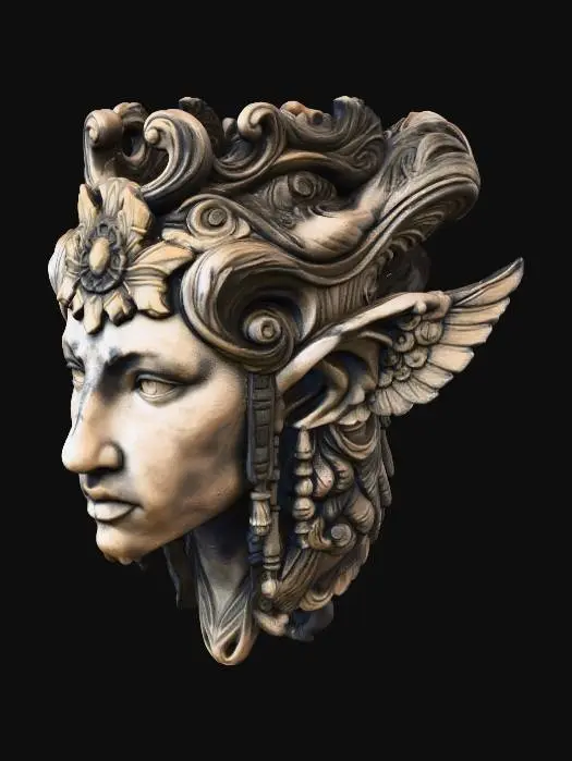 3D model for Ancient Wall Decor