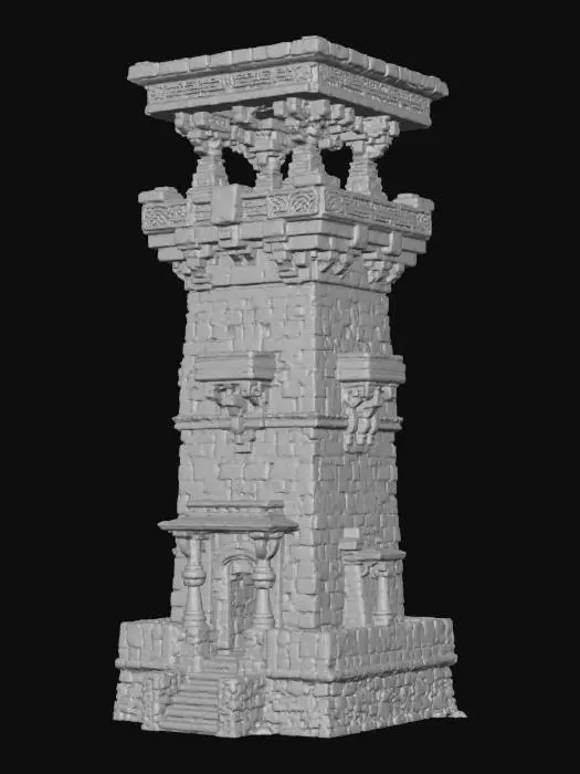 3D model for Ancient Watchtower