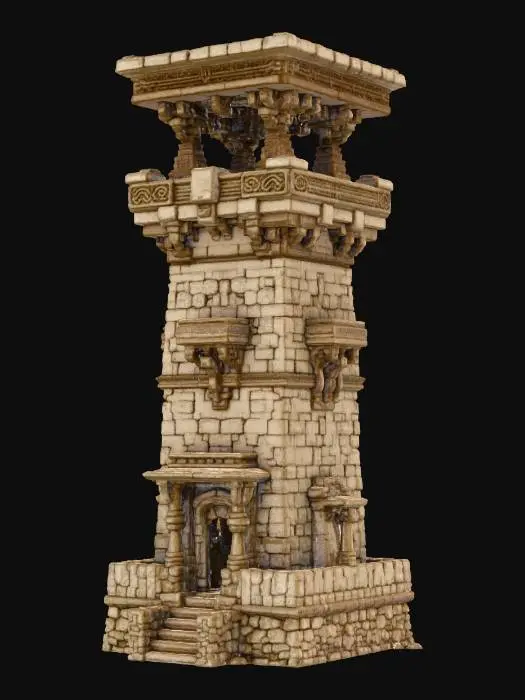 3D model for Ancient Watchtower